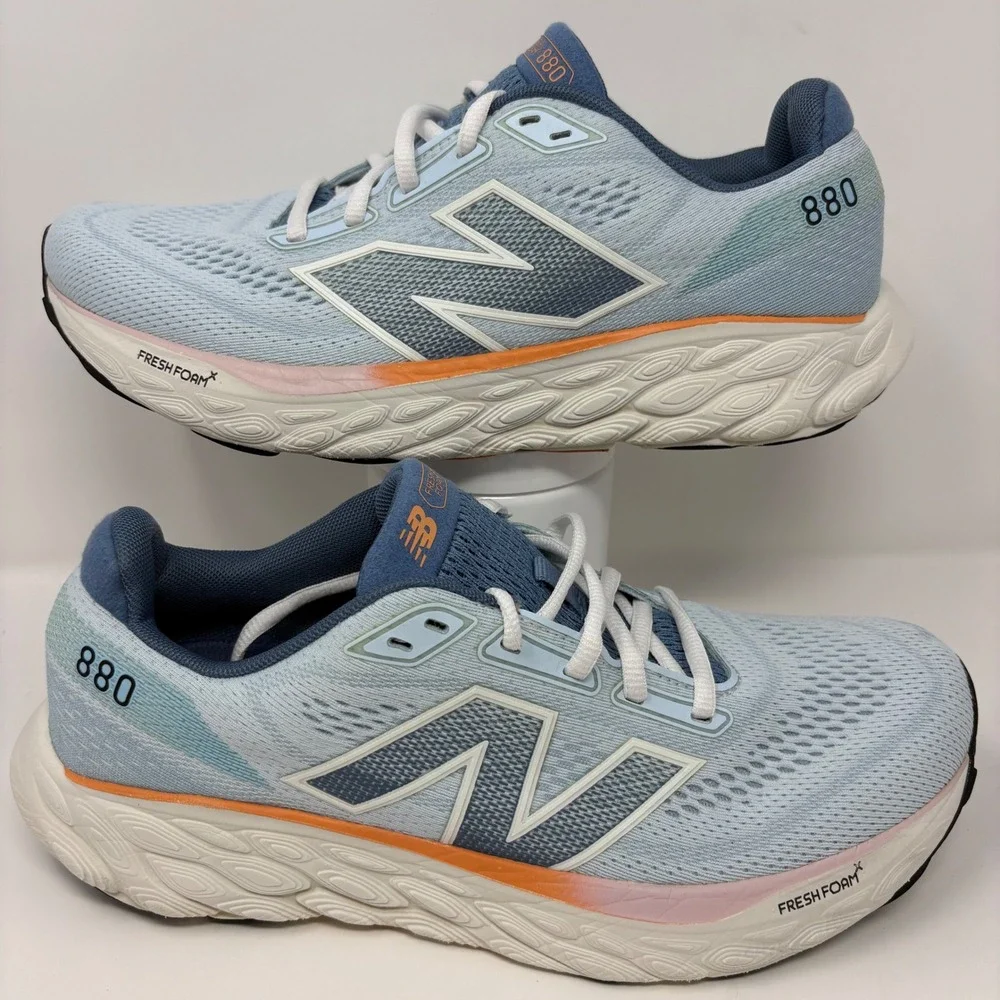 New Balance Fresh Foam X 880v14 Womens Size 10 Wide Blue Running Shoes W880J14